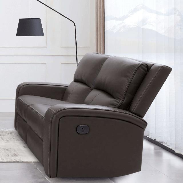 Furniture of America Vasilios CM9914GY-LV-PM Power Loveseat IMAGE 1