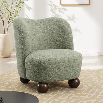  Furniture of America Karey FM-AC6010GR Accent Chair IMAGE 1