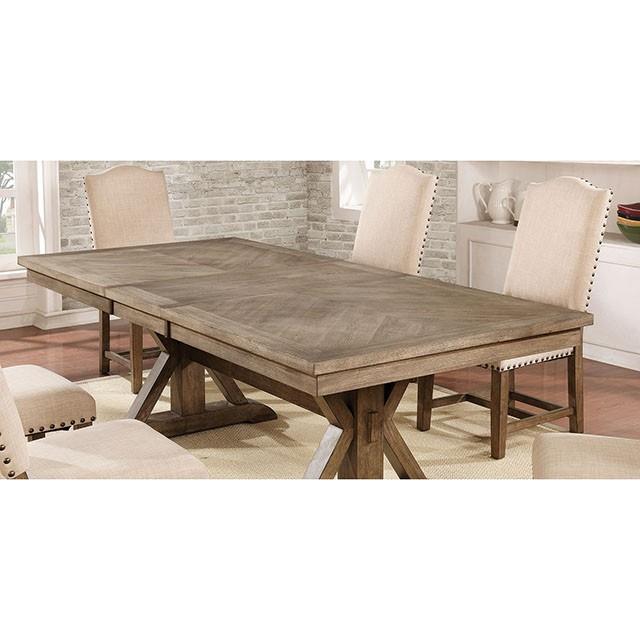  Furniture of America Julia CM3014T-7PC 7 Pc Dining Table Set IMAGE 3