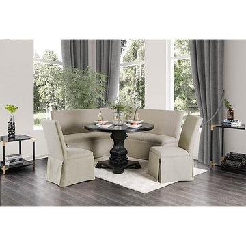  Furniture of America Nerissa CM3840RT-5PC-3564GY 5 Pc Dining Table Set IMAGE 1