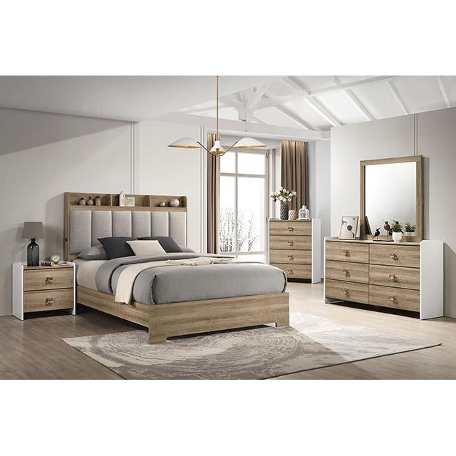  Furniture of America Posey FM72031AK-N Nightstand IMAGE 1