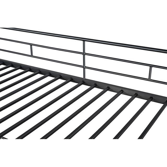  Furniture of America Myles FM-BK910BK-T Twin Loft Bed IMAGE 1