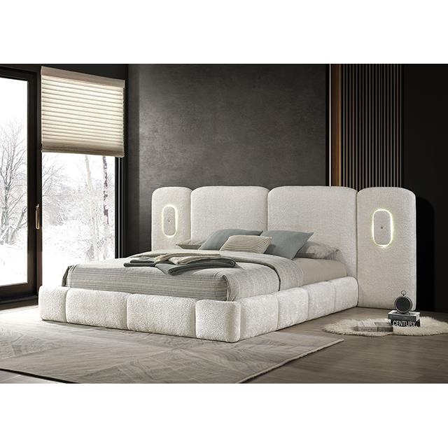  Furniture of America Newhaven FM72024IV-Q-BED Queen Bed IMAGE 1