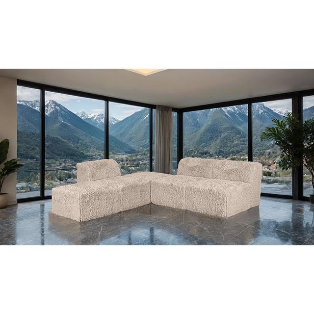  Furniture of America Nappi FM62102TP-SECT-A L-Sectional IMAGE 1