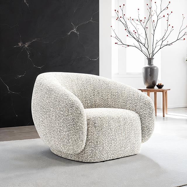  Furniture of America Savino FM-AC6004BR-SW Swivel Chair IMAGE 1