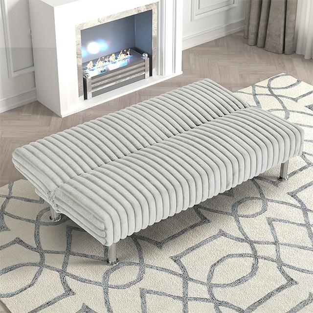  Furniture of America Hinwil FM2903LG Futon Sofa Bed IMAGE 1