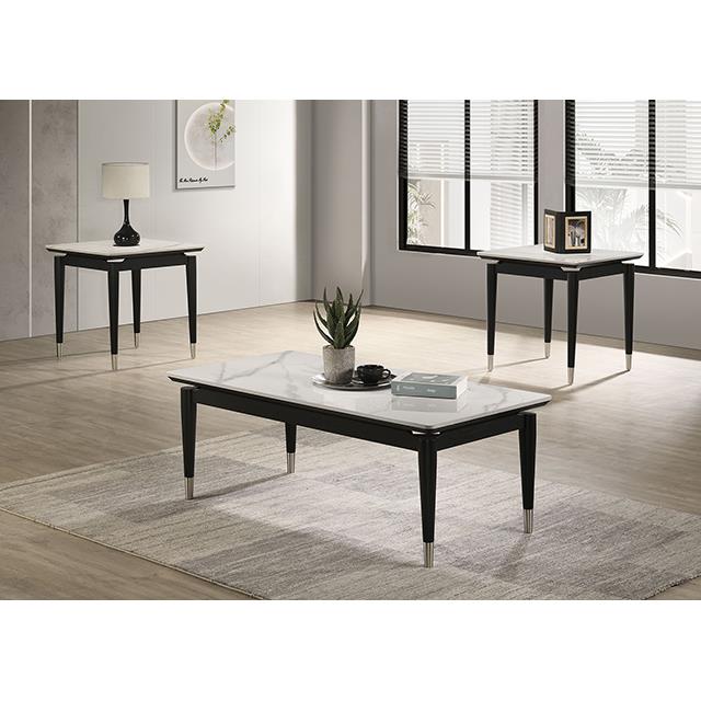  Furniture of America Maidstone FM42001BK-C Coffee Table IMAGE 1