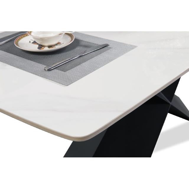  Furniture of America Lenvik FM3700BK-T-7PC 7 Pc Dining Table Set IMAGE 7