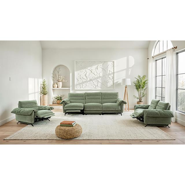  Furniture of America Morley CM9943GR-SF-PM-PK Power Sofa IMAGE 2