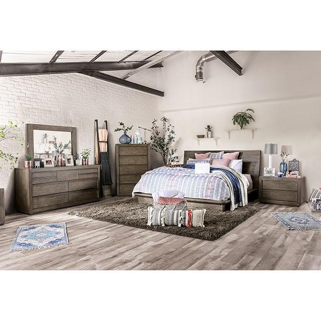 Furniture of America Pickstown FOA7491Q-BED Queen Bed IMAGE 1