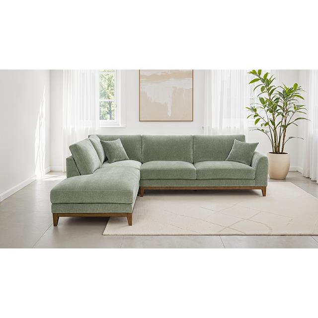  Furniture of America Watton FM64008GR-SECT-L Sectional IMAGE 1