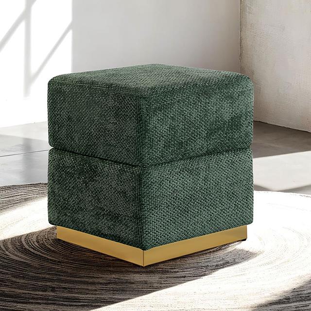  Furniture of America Krysten FM-AC8005GR Storage Stool IMAGE 1