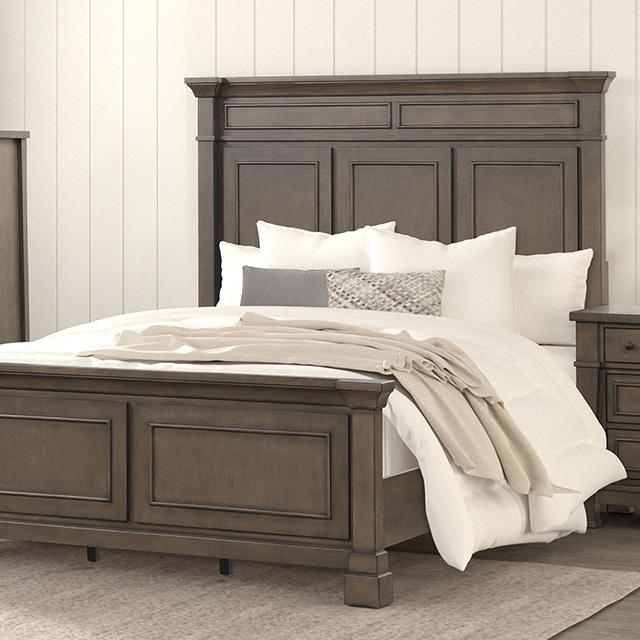  Furniture of America Huddersfield FM7702DB-EK-BED King Bed IMAGE 1