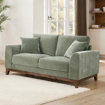 Furniture of America Watton FM64008GR-LV Loveseat IMAGE 1