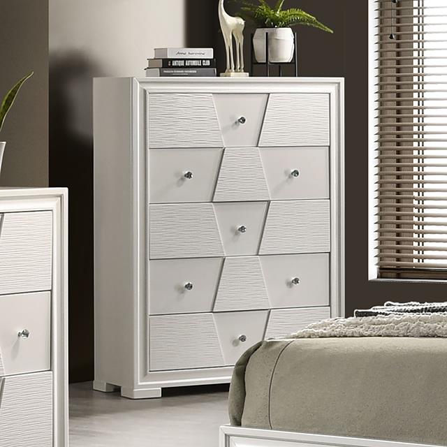  Furniture of America Holsted FM72012WH-C Chest IMAGE 1