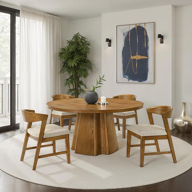  Furniture of America Orsino FM32008WN-RT-TABLE Dining Table IMAGE 1