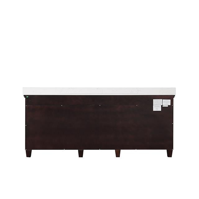  Furniture of America Oliva TM-CT006WH-80+11ES Vanity Set IMAGE 1