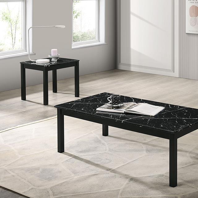  Furniture of America Findlay FM42900BK-3PK 3 Pc Table Set IMAGE 1