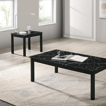 Furniture of America Findlay FM42900BK-3PK 3 Pc Table Set IMAGE 1