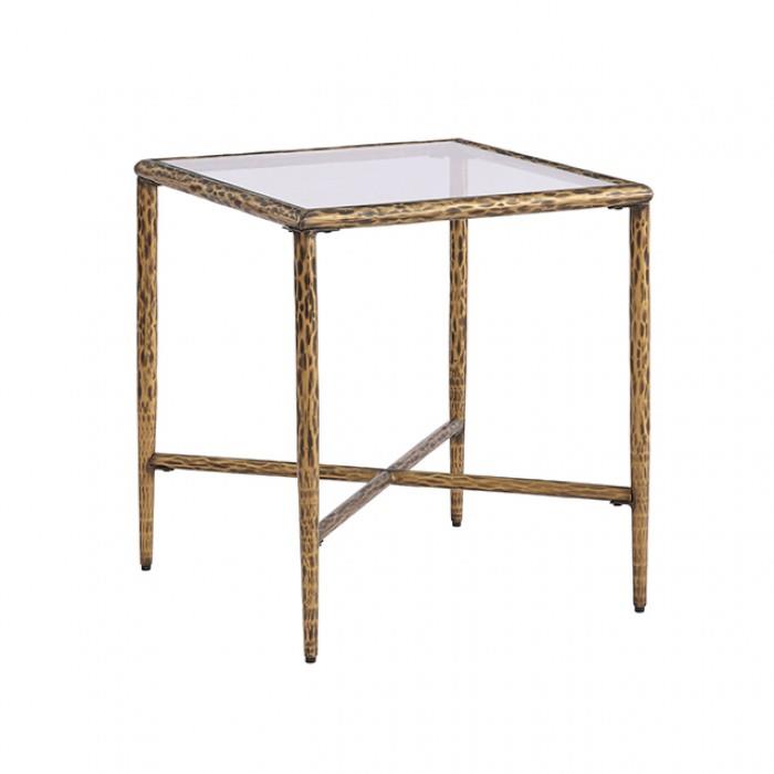  Furniture of America Selva FM-AC8037GY-ST Side Table IMAGE 1