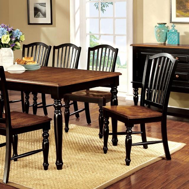  Furniture of America Mayville CM3431T-9PC 9 Pc Dining Table Set IMAGE 5