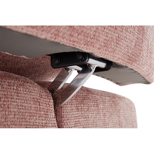  Furniture of America Stavanger FM63001PK-E 2-Seater with Rectangular Ottoman IMAGE 3