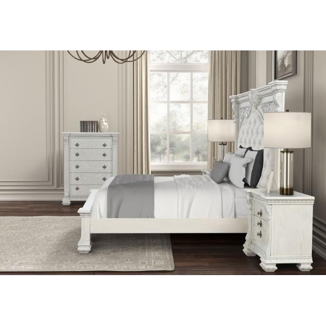  Furniture of America Promenade FM70001WH-M Mirror IMAGE 4