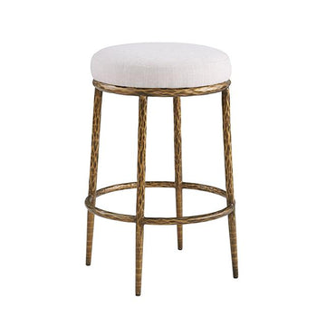  Furniture of America Rilva FM37013GD-PC Counter Height Stool IMAGE 1