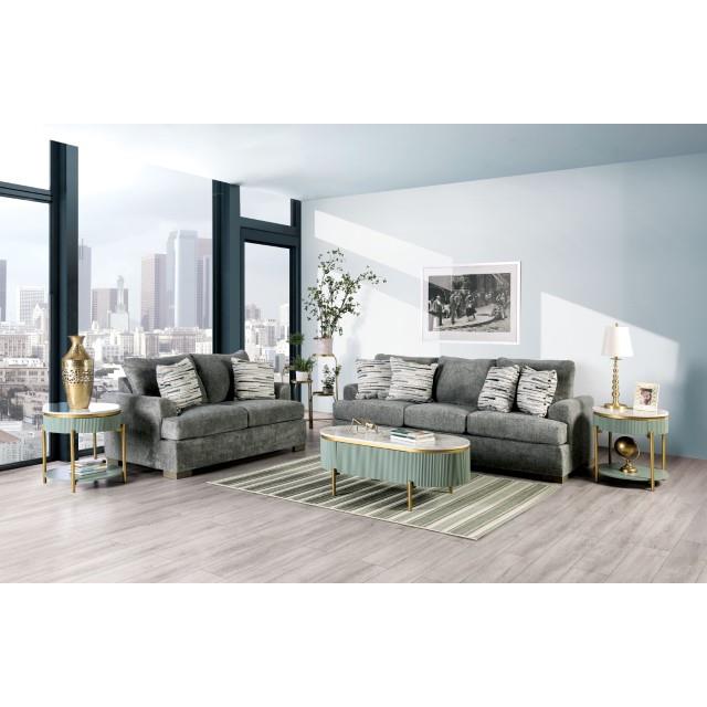  Furniture of America Leytonstone SM1208-SF Sofa IMAGE 1