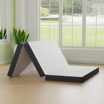  Furniture of America Hollyhock DM1004-F 4" Full Tri-Fold Memory Foam Topper IMAGE 1