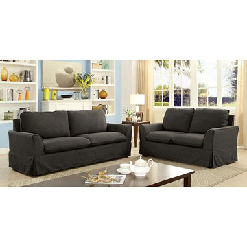 Furniture of America Maxine CM6378GY-LV Loveseat IMAGE 1