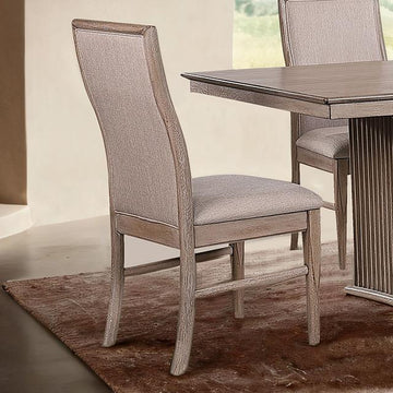  Furniture of America Ellesmere FM3230NT-SC-2PK Set Of 2 Side Chair IMAGE 1