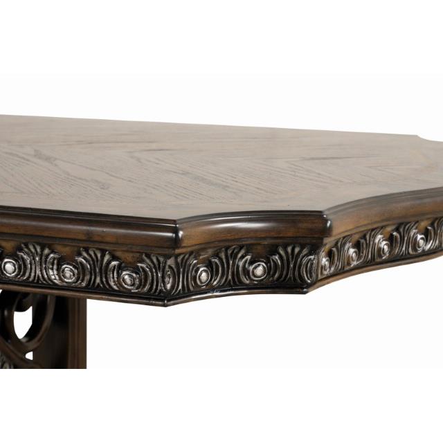  Furniture of America Promenade FM31002DB-T-7PC 7 Pc Dining Table Set IMAGE 8