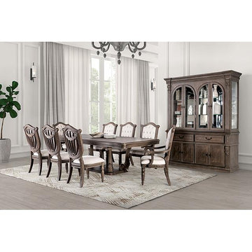  Furniture of America Seven Oaks FM3418AK-T-9PC 9 Pc Dining Table Set IMAGE 1