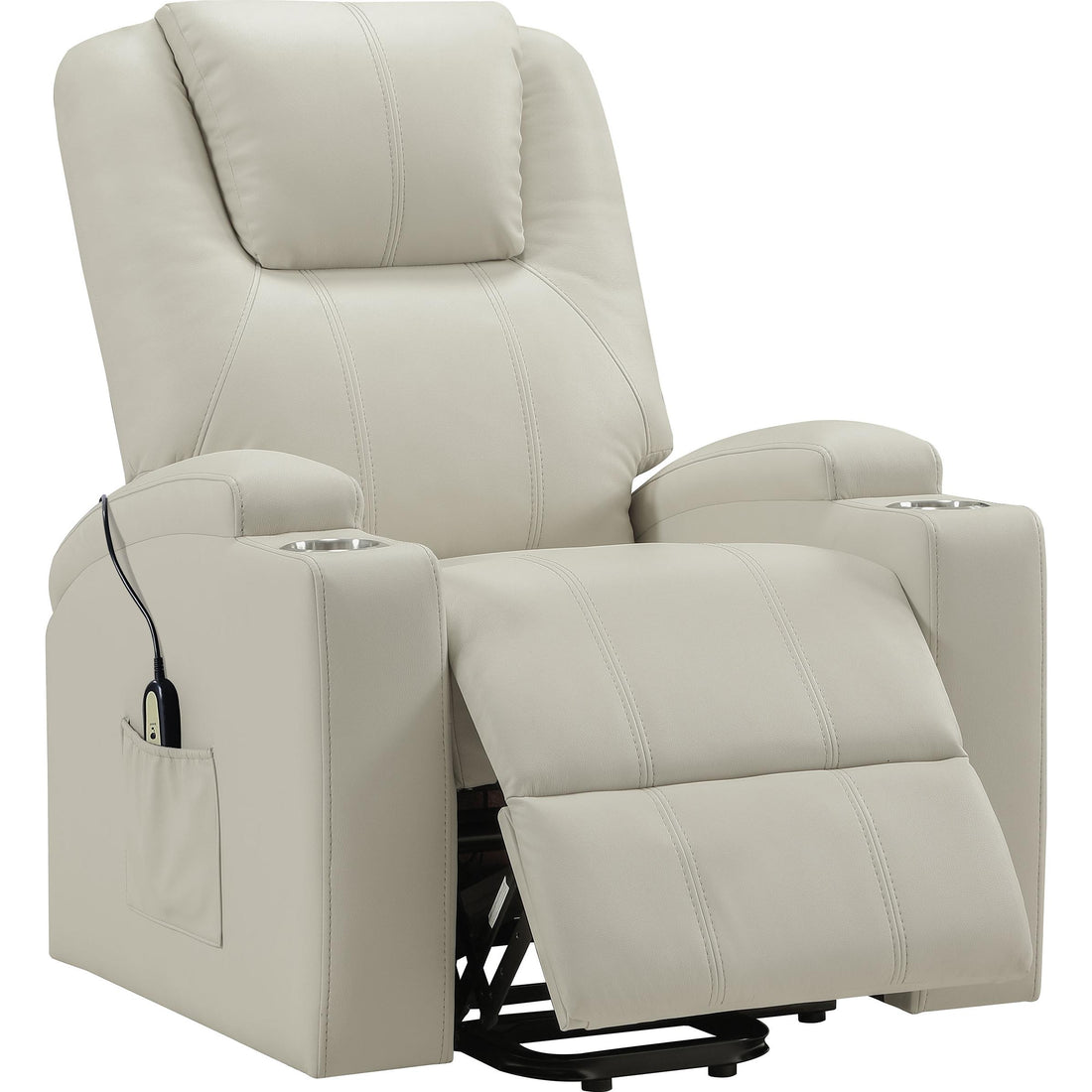  Coaster Furniture Armstrong Leather Look Lift Chair 609477P IMAGE 1