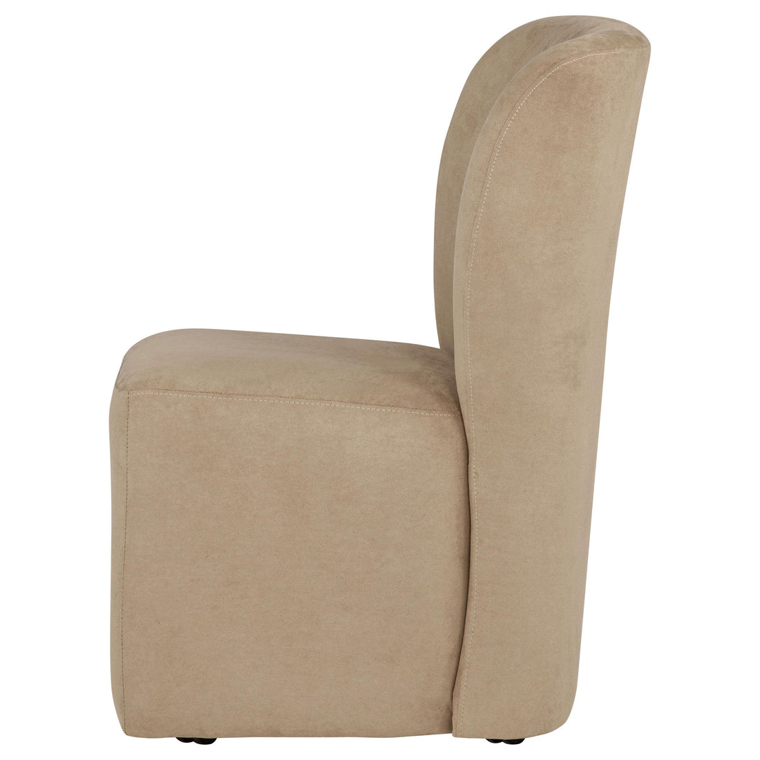  Coaster Furniture Jaelynn 107052TAN Set of 2 Upholstered Parsons Dining Side Chair - Tan IMAGE 1
