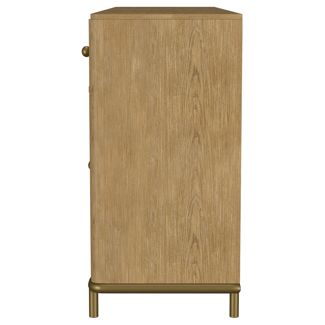 Coaster Furniture Arini 108935SWD 2-drawer Cane Door Dining Sideboard Server - Sand Wash IMAGE 1