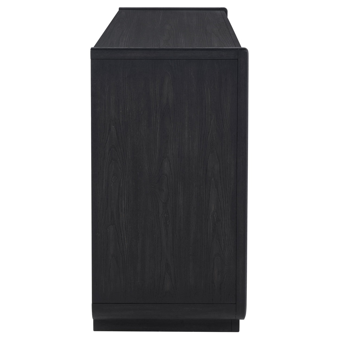  Coaster Furniture Leandro 115395 2-drawer Dining Sideboard Server - Burnished Black IMAGE 1