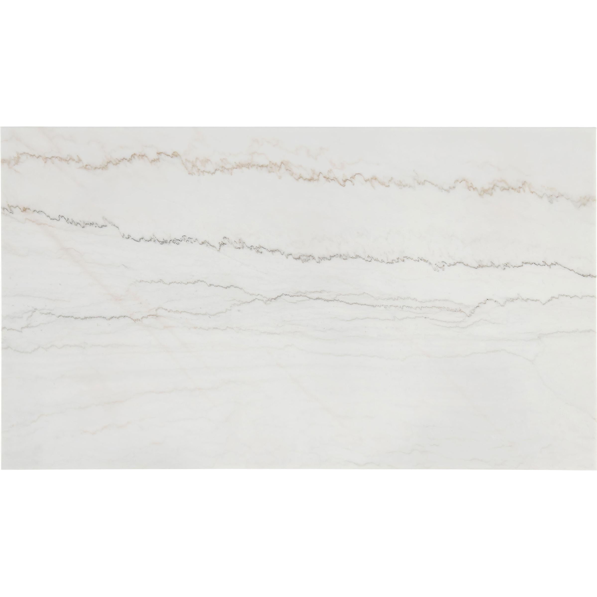  Coaster Furniture Averill 121291 72-inch Rectangular White Marble Top Dining Table - Coffee Bean IMAGE 2
