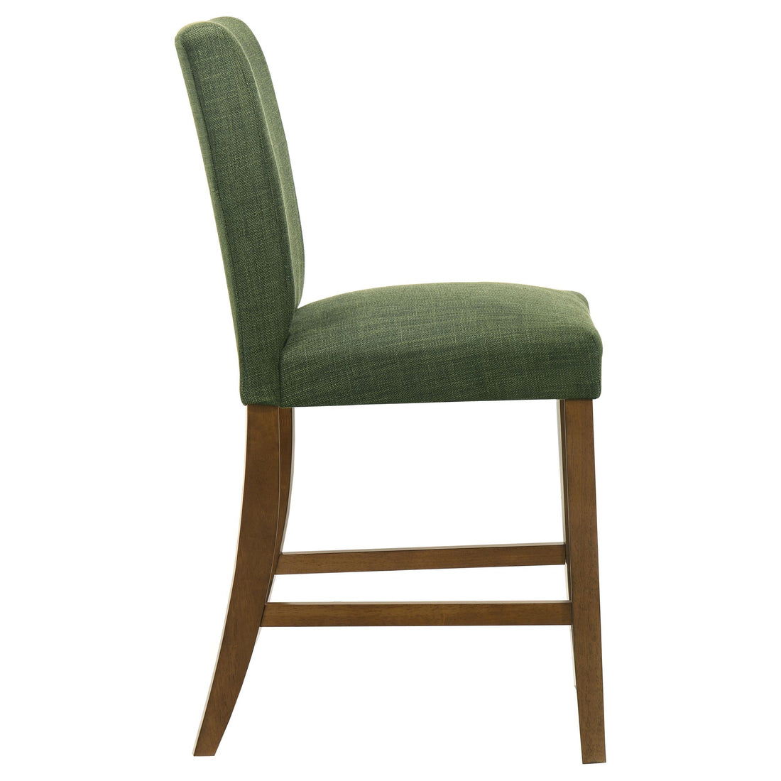  Coaster Furniture Paxton 122179GRN Set of 2 Upholstered Counter Height Dining Chair - Green IMAGE 1