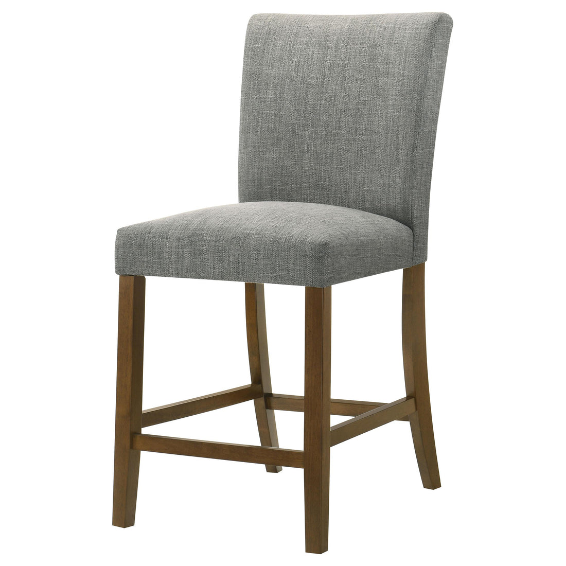  Coaster Furniture Paxton 122179GRY Set of 2 Upholstered Counter Height Dining Chair - Grey IMAGE 1