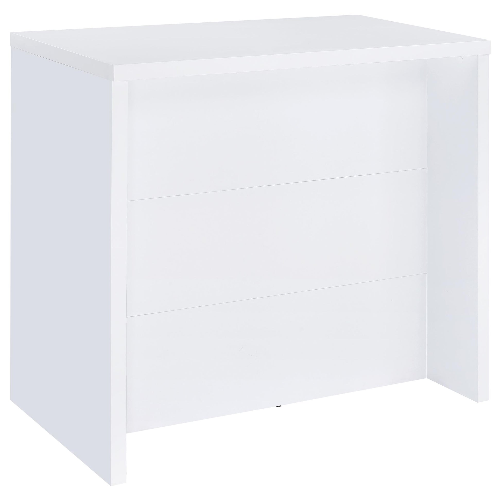 Coaster Furniture Topanga 182786 Engineered Wood Freestanding Home Bar - White IMAGE 3