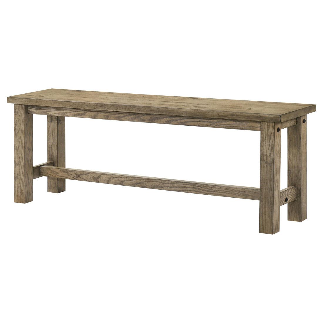  Coaster Furniture Cardova 192923 51-inch Solid Wood Dining Bench - Vineyard Oak IMAGE 1
