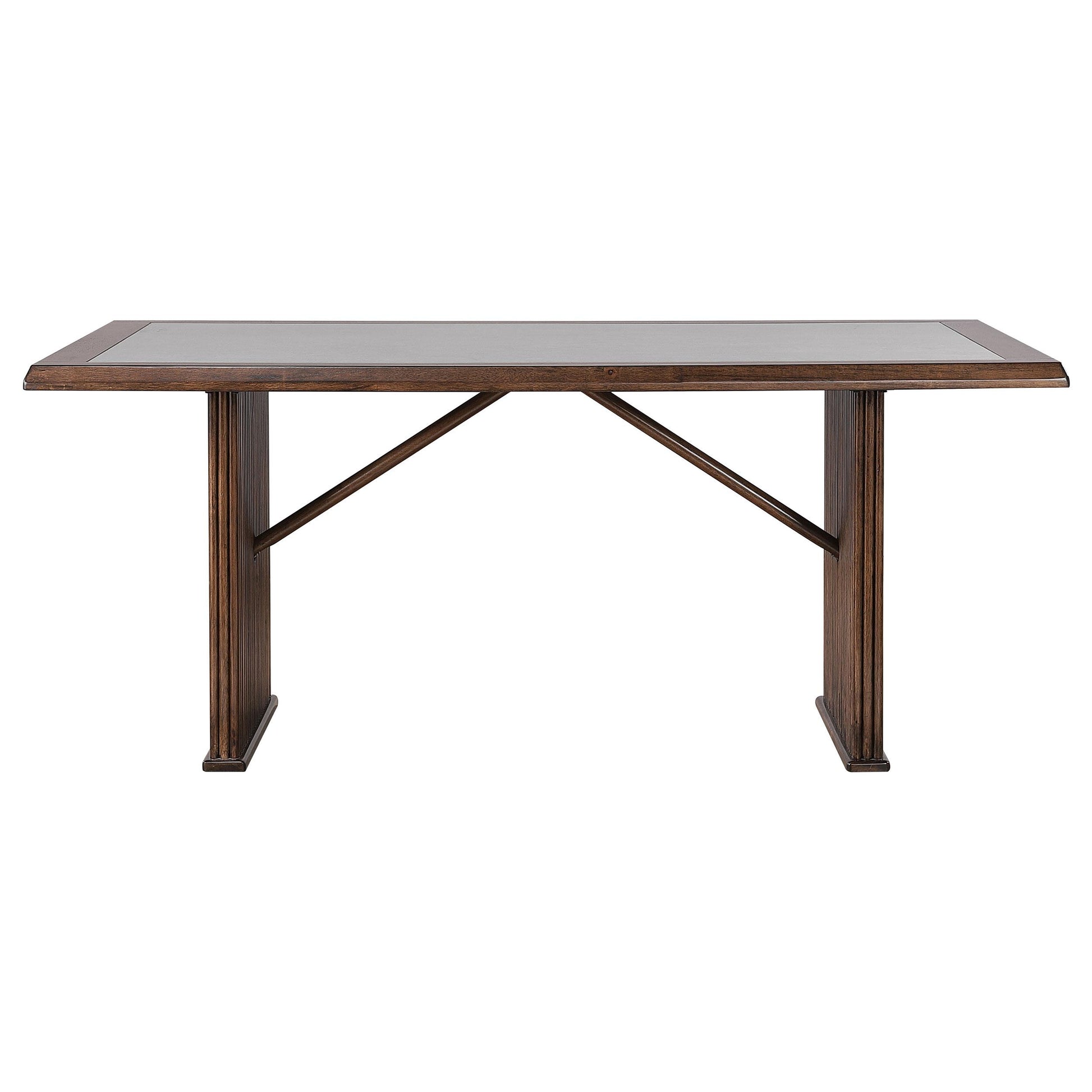  Coaster Furniture Sherwood 193591 72-inch Rectangular Dining Table - Brown IMAGE 3