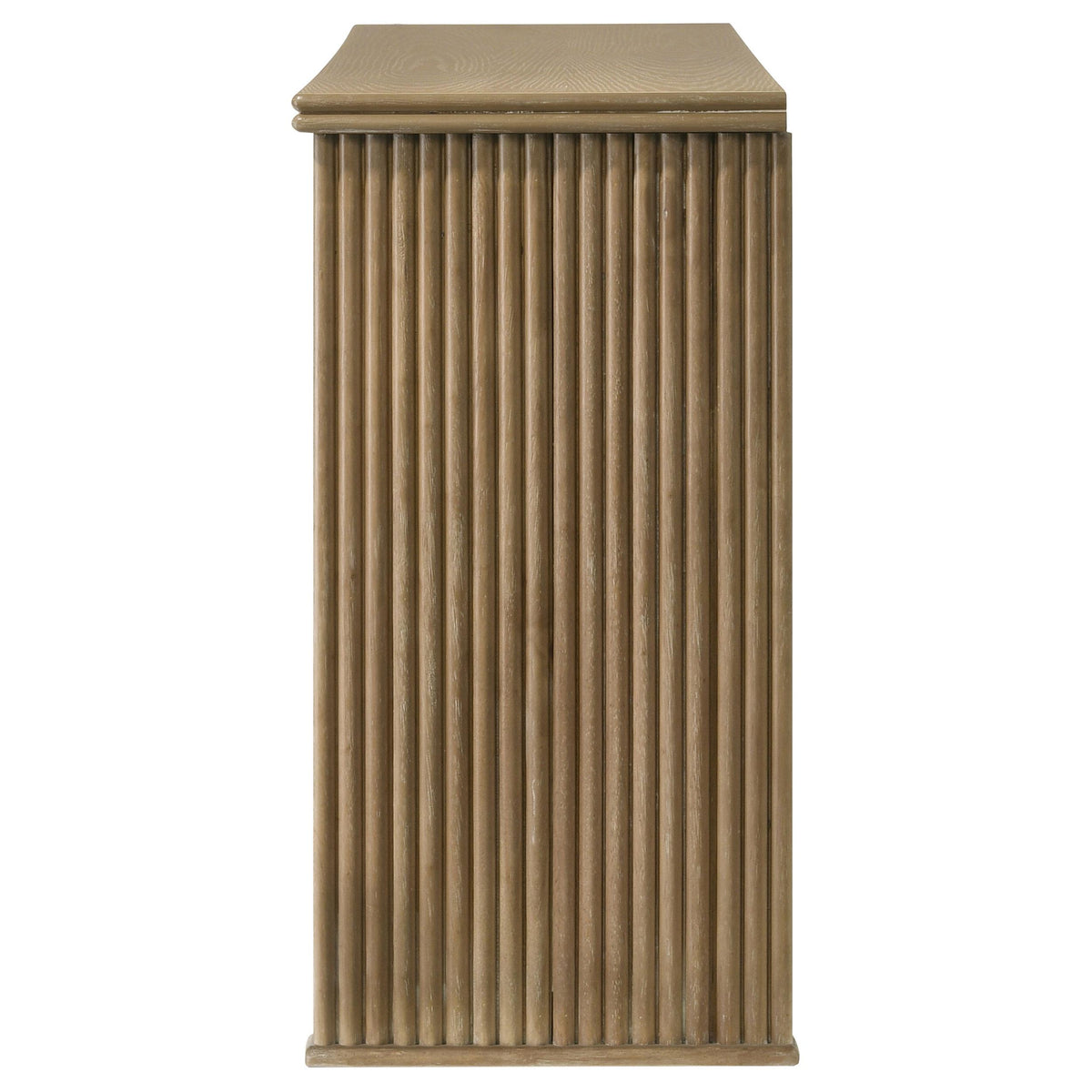  Coaster Furniture Adina 193615 3-door 59-inch Sideboard Server  - Distressed Light Brown IMAGE 6