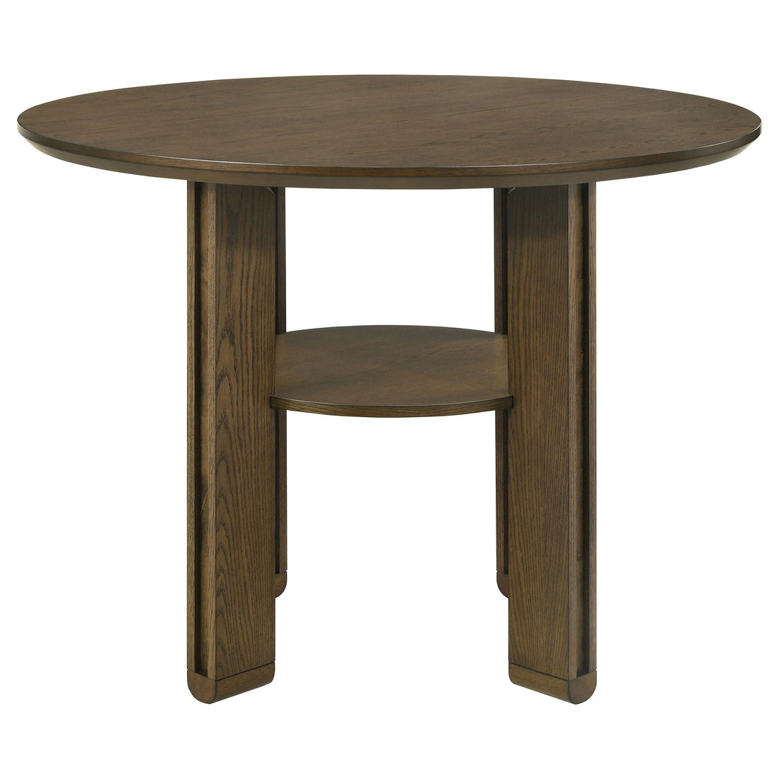  Coaster Furniture Ottowa 193668 47-inch Round Counter Height Dining Table - Brown IMAGE 1
