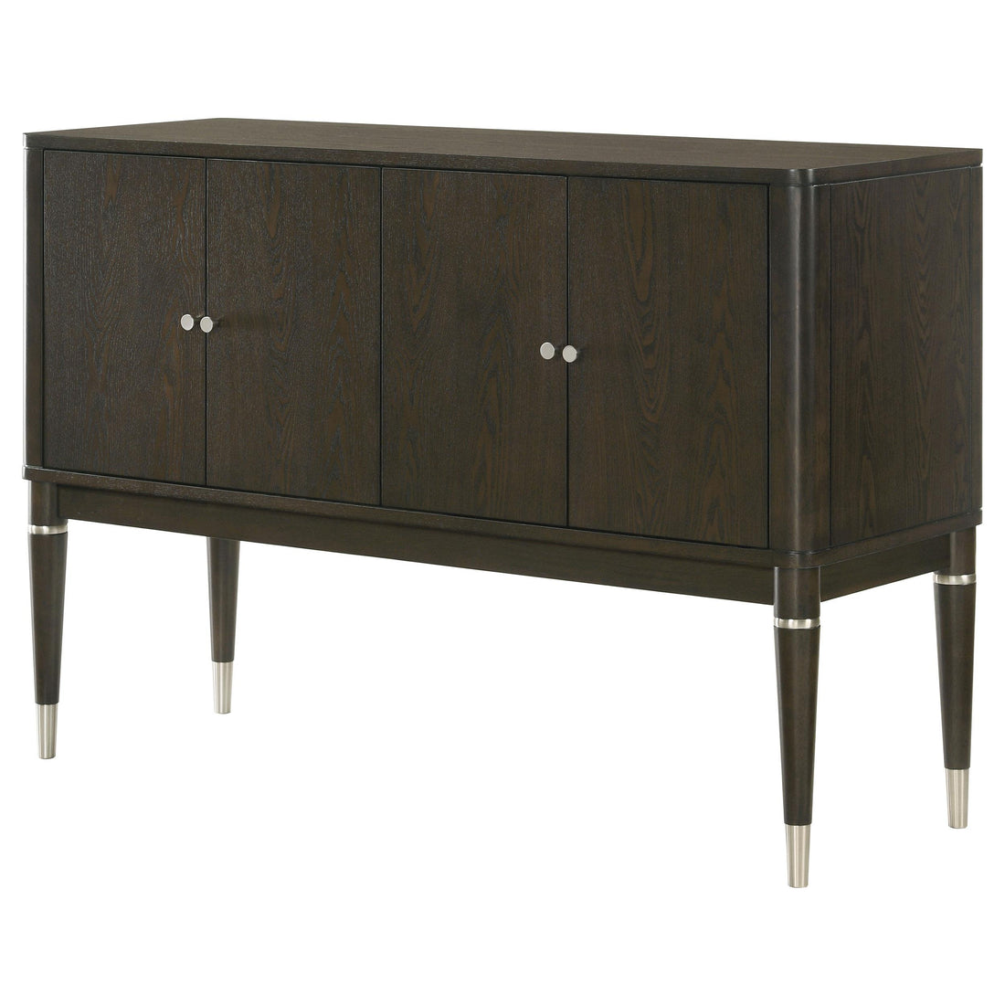  Coaster Furniture Reseda 193675 4-door Dining Sideboard Server with Shelves - Ash Brown IMAGE 1