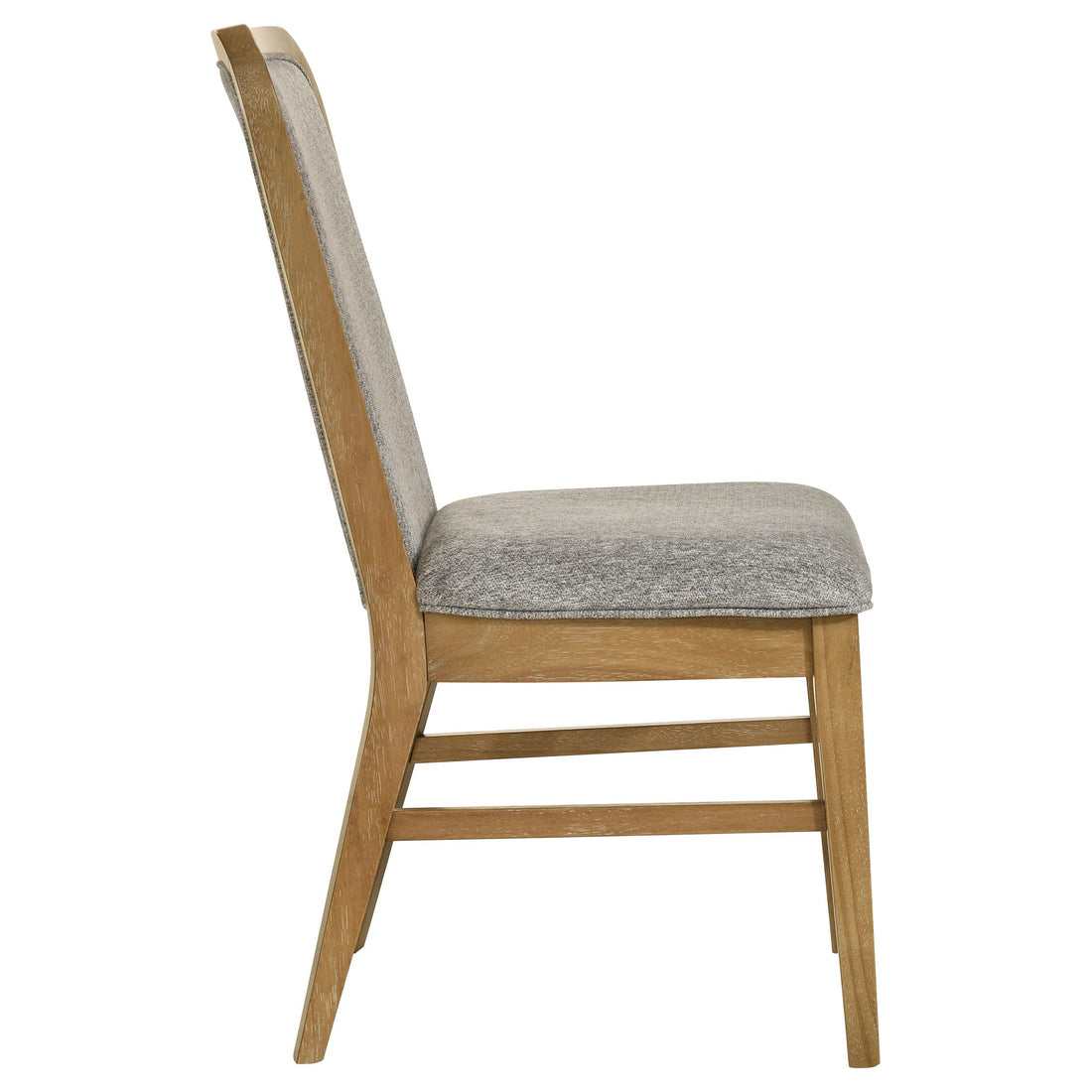  Coaster Furniture Croyden 193732 Set of 2 Dining Side Chair - Weathered Natural IMAGE 1