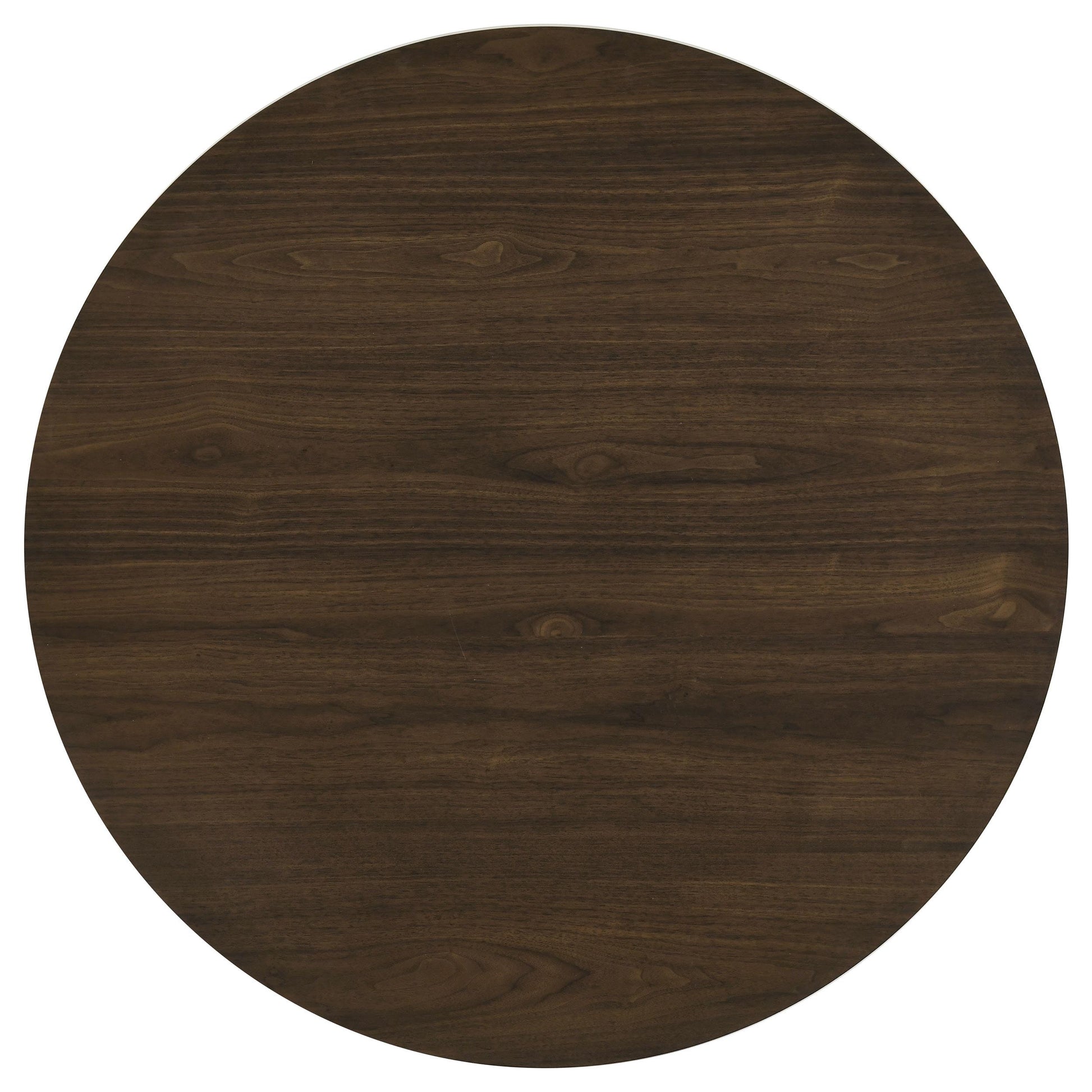  Coaster Furniture Hamlyn 193930WAL 47-inch Round Wood Dining Room Table - Walnut IMAGE 8