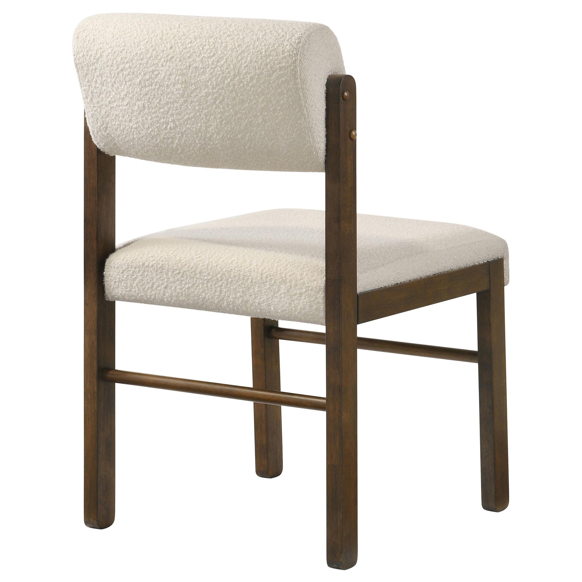  Coaster Furniture Kehoe 193932WAL Set of 2 Upholstered Dining Side Chair - Cream/Walnut IMAGE 11